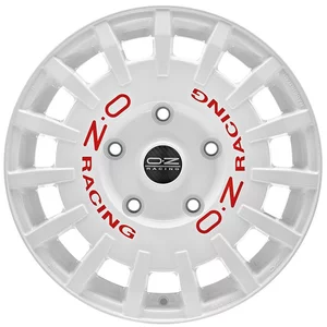 Jantes OZ RALLY RACING VAN 7.5x18 5x160 ET48 White Red Lettering