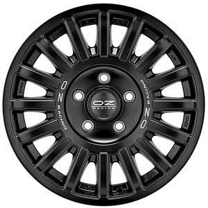 <h2>OZ RALLY RAID</h2>MATT BLACK SILVER LETTERING
