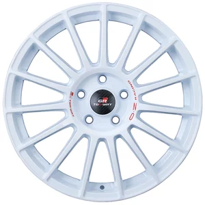 <h2>OZ SUPERTURISMO TGR-WRT</h2>RACE WHITE + RED LETTERING
