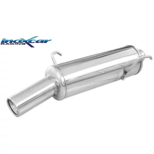 Endschalldämpfer Inoxcar  80mm Rolled für PEUGEOT 206 Berline bicorps trois ou cinq portes (2A/C)  1.4 i 75ps