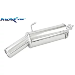 Endschalldämpfer Inoxcar  102mm Rolled für PEUGEOT 206 Berline bicorps trois ou cinq portes (2A/C)  2.0 S16 135ps