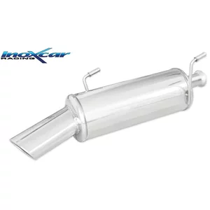 Echappement Final Inoxcar  120x80 Oval pour PEUGEOT 206 Berline bicorps trois ou cinq portes (2A/C)  2.0 S16 135cv
