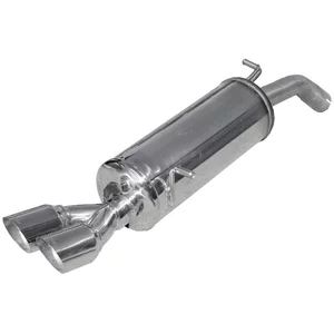 Echappement Final Inoxcar  2x80mm Racing Angled pour PEUGEOT 208 I (CA_, CC_)  1.6 GTi 200cv