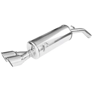 Endschalldämpfer Inoxcar  2x80mm Racing Angled für PEUGEOT 208 I (CA_, CC_)  1.6 GTi 200ps