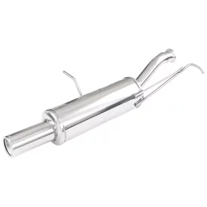 Endschalldämpfer Inoxcar  80mm Rolled für PEUGEOT 307 (3A/C)  2.0 HDi 90 90ps