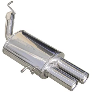 Echappement Final Inoxcar  2x80mm Rolled pour PEUGEOT 407 SW (6E_, 6D_)  2.7 HDi 204cv