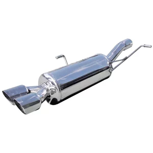 Echappement Final Inoxcar  2x80mm Racing Angled pour PEUGEOT RCZ  1.6 16V 200cv