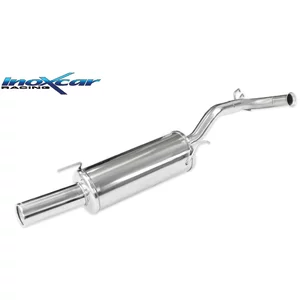 Endschalldämpfer Inoxcar  80mm Rolled für RENAULT CLIO I (B/C57_, 5/357_)  1.4 (B57J, C57J, B57P) 75ps
