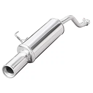 Endschalldämpfer Inoxcar  102mm Rolled für RENAULT CLIO III (BR0/1, CR0/1)  1.2 16V (BR0P, CR0P) 101ps