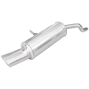 Endschalldämpfer Inoxcar  120x80 Oval für RENAULT CLIO III (BR0/1, CR0/1)  1.2 16V (BR0P, CR0P) 101ps