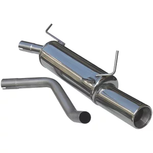 Endschalldämpfer Inoxcar  102mm Rolled für RENAULT MEGANE I (BA0/1_)  2.0 i (BA0G) 114ps