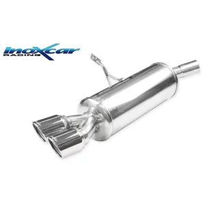 Endschalldämpfer Inoxcar  80mm Rolled für RENAULT MEGANE II (BM0/1_, CM0/1_)  1.6 16V (BM0C, CM0C) 113ps