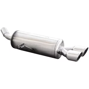 Endschalldämpfer Inoxcar  2x80mm Racing Angled für RENAULT MEGANE CC (EZ0/1_)  2.0 TCe (EZ1T) 180ps