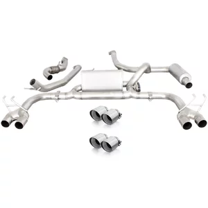 Cat-Back Remus  2.75" Inox 102mm pour HONDA CIVIC IX (FK)  2.0 i-VTEC Type R (FK2) 310cv