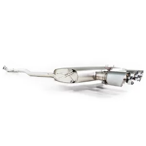 Cat-Back Remus  3" 3x102mm Straight Cut pour HONDA CIVIC X Berline bicorps trois ou cinq portes (FC_, FK_)  2.0 Type-R (FK8) 320cv