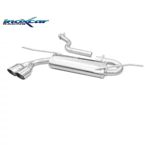 Echappement Final Inoxcar  2x80mm Racing Angled pour SEAT LEON (5F1)  1.4 TSI 122cv