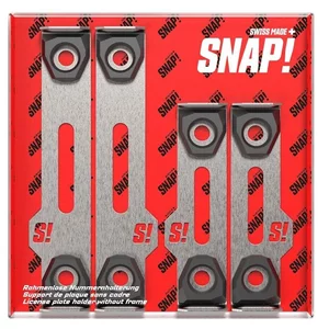 Cadres de Plaques Interchangeables Snap Frameless (Plaques Longues)