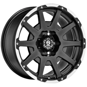 <h2>Sparco DAKAR</h2>MATT BLACK LIP POLISHED+RIVETS