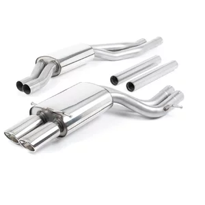 Cat-Back Milltek  63.5 Pulse pour AUDI A4 B5 Avant (8D5)  RS4 quattro 380cv