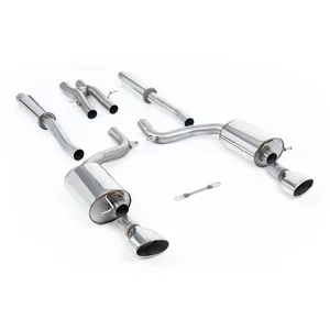 Cat-Back Milltek  2.75" Oval Oval