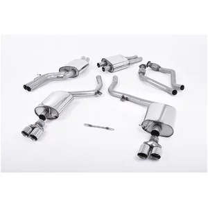 Cat-Back Milltek  60.3 Twin 80mm GT-80