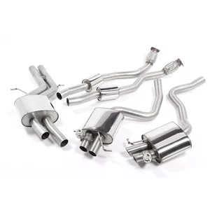 Cat-Back Milltek  2.35" (Sorties d'origine) pour AUDI A5 (8T3)  RS5 quattro 450cv