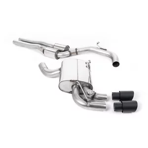Cat-Back Milltek  3" Twin 90mm GT90 pour AUDI A3 Sportback (8PA)  RS3 quattro 340cv