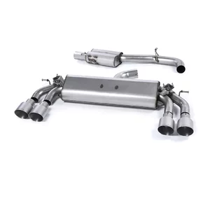 Cat-Back Milltek  3" Quad 100mm GT100
