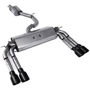 Cat-Back Milltek  3" Quad 100mm GT100