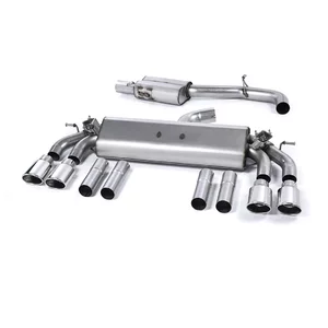 Cat-Back Milltek  3" Oval Jet Polished