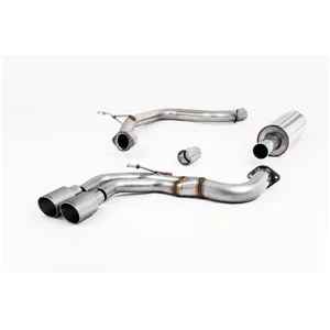 Cat-Back Milltek  2.75" Twin 80mm GT80