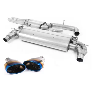 GPF-Back Milltek  3" Burnt Titanium Trims