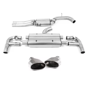 Cat-Back Milltek  3.15" Titanium Trims