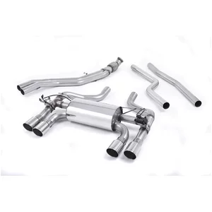 Cat-Back Milltek  3" Quad 90mm GT90