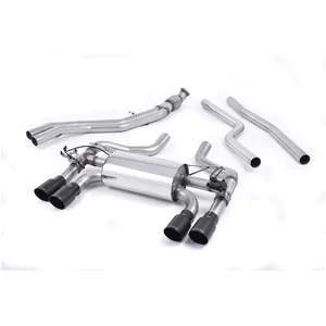 Cat-Back Milltek  3" Quad 90mm GT90 pour BMW 2 Coupé (F22, F87)  M2 370cv