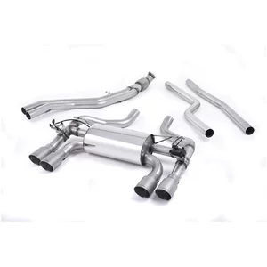 Cat-Back Milltek  3" Quad 90mm GT90