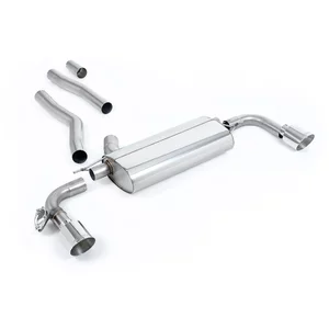 GPF-Back Milltek  3" Polished GT-115
