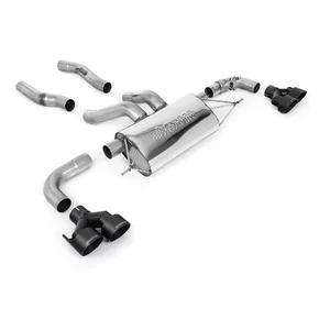Echappement Final Milltek  3" Quad GT-100 Cerakote Black Trims pour BMW 2 Coupé (G42, G87)  M240 i xDrive 374cv
