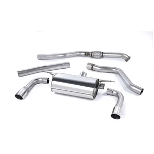 Cat-Back Milltek  3" Twin 90mm GT90 pour BMW 2 Coupé (F22, F87)  M 235 i 326cv