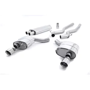 Cat-Back Milltek  2.75" 100mm GT pour FORD USA MUSTANG Coupé  2.3 EcoBoost 317cv