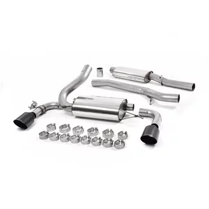 Cat-Back Milltek  3" Dual Cerakote Black GT-115 pour FORD FOCUS III  2.3 RS AWD 350cv