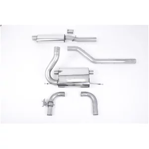 Cat-Back Milltek  3" Carbon JET-115 pour FORD FOCUS III  2.3 RS AWD 350cv