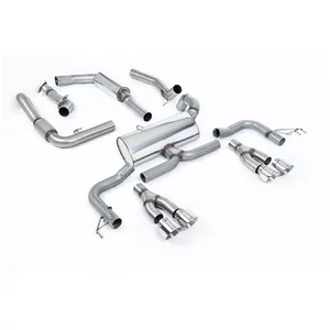 Cat-Back Milltek  3" Polished GT-100