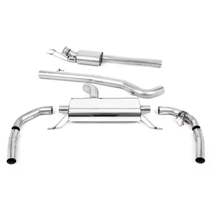 GPF-Back Milltek  3.15" (Sorties d'origine)