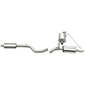 Cat-Back Milltek  2.75" (Sorties d'origine) pour RENAULT CLIO III (BR0/1, CR0/1)  2.0 16V Sport (CR0N, CR1P) 197cv