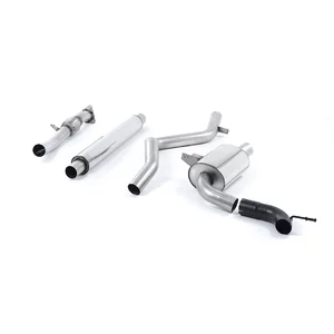Cat-Back Milltek  3" (Sorties d'origine) pour RENAULT MEGANE III Coupé (DZ0/1_)  2.0 R.S. 265cv