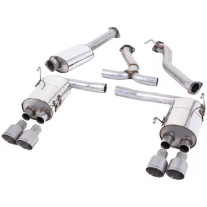 Cat-Back Milltek  3" Quad Titanium GT100 pour SUBARU IMPREZA A trois volumes (GE, GV)  2.5 WRX STi AWD (GVF) 301cv