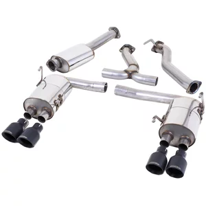 Cat-Back Milltek  3" Quad 100mm GT100 pour SUBARU IMPREZA A trois volumes (GE, GV)  2.5 WRX STi AWD (GVF) 301cv