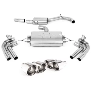 GPF-Back Milltek  3" Quad 100mm GT100 pour CUPRA FORMENTOR (KM7, KMP)  2.0 TSI 4Drive 310cv