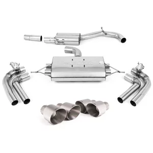 GPF-Back Milltek  3" Quad 100mm GT100 pour CUPRA FORMENTOR (KM7, KMP)  2.0 TSI 4Drive 310cv